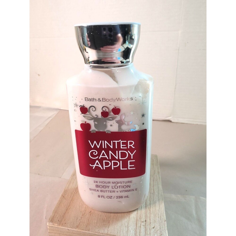 New Bath and Body Works Winter Candy Apple Body Lotion 8 fl oz /236mL